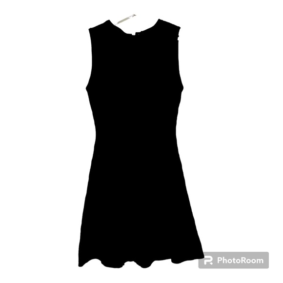 Zara Black Knit Sleeveless Dress - Picture 2 of 4